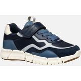 Geox - J559BA 0FU22 - Sneakers - Blauw - Polyester/Polyurethaan/Suède