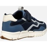Geox - J559BA 0FU22 - Sneakers - Blauw - Polyester/Polyurethaan/Suède