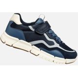 Geox - J559BA 0FU22 - Sneakers - Blauw - Polyester/Polyurethaan/Suède