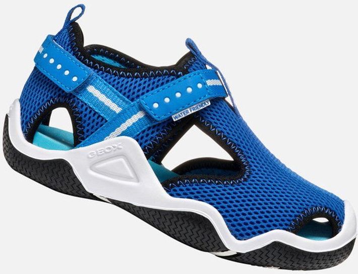 Geox - Wader A - Kindersandalen - Blauw - Rubber - Ademend Ontwerp