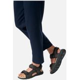 GEOX - U55ELB 000EK Sandalen - Bruin - Nubuck-effectmateriaal - Casual - Plat