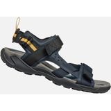 GEOX - TERRENO + GRIP - Sandalen - Marineblauw - Textiel en Nubucklook