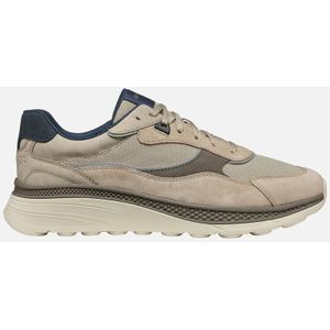 Geox U Spherica Actif X1 Sneakers voor heren, Zand, 44 EU