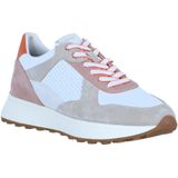 Geox - Amabel Sneakers - Veelkleurig - Leer - Ademend Ontwerp