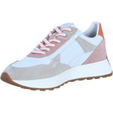 Geox - Amabel Sneakers - Veelkleurig - Leer - Ademend Ontwerp