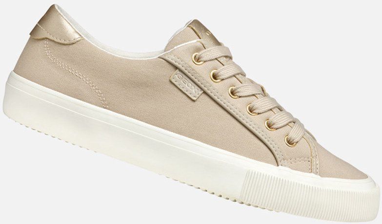 Geox - Emmeleny - Sneakers - Lichtgewicht - Ademend - Stof - Zwart