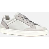 GEOX - BALTMOORE - Sneakers - Lichtgrijs - Mix van Canvas en Lederlook