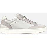 GEOX - BALTMOORE - Sneakers - Lichtgrijs - Mix van Canvas en Lederlook