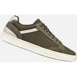 Geox - Baltmoore - Sneakers - Zwart - Canvas en Leer