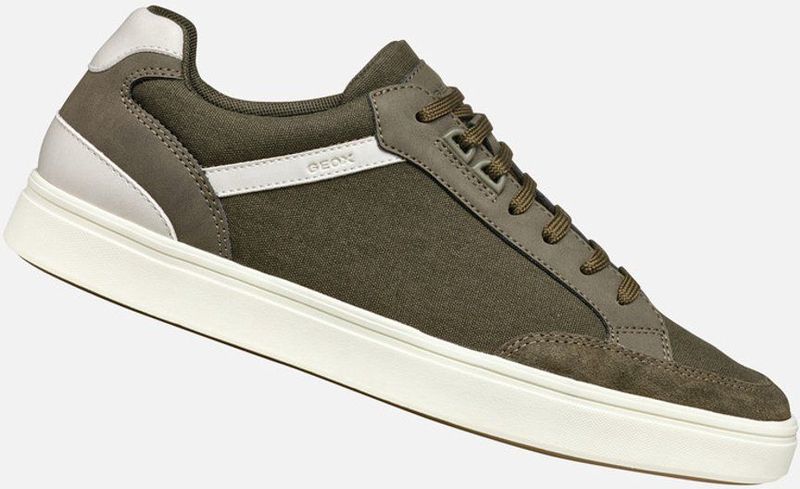 Geox - Baltmoore - Sneakers - Zwart - Canvas en Leer