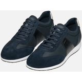 Geox - Arthien - Sneakers - Blauw - Mesh en Suède