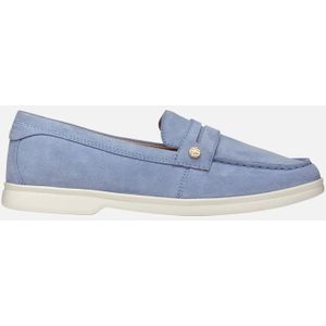 GEOX - Xand 3 - Loafers - Lichtblauw - Suède - Leer