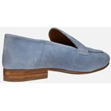 GEOX MANTINEA - Loafers - LICHTBLAUW - Suède