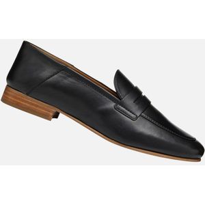 Geox - Mantinea - Loafers - Zwart - Leer - Ademend