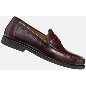 Geox U Recanati B, mocassin voor heren, Wijn, 42 EU