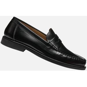GEOX - Recanati - Loafers - Zwart - Leer