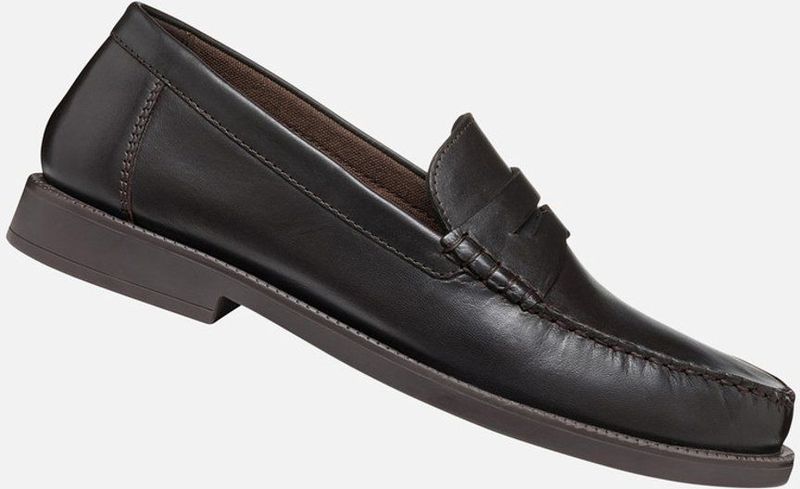 Geox - Recanati - Loafers - Zwart - Leer
