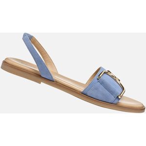 GEOX - NAILEEN - Sandalen - Lichtblauw - Suède