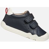 GEOX - STEPPIEUP BOY - Sneakers - Marineblauw - Leer