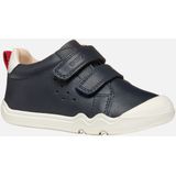 GEOX - STEPPIEUP BOY - Sneakers - Marineblauw - Leer