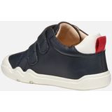 GEOX - STEPPIEUP BOY - Sneakers - Marineblauw - Leer