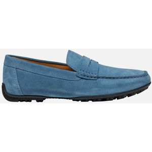 GEOX - KOSMOPOLIS + GRIP - Loafers - Donker Duifblauw - Suède