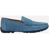 GEOX - KOSMOPOLIS + GRIP - Loafers - Donker Duifblauw - Suède