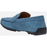 GEOX - KOSMOPOLIS + GRIP - Loafers - Donker Duifblauw - Suède