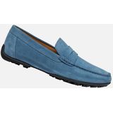 GEOX - KOSMOPOLIS + GRIP - Loafers - Donker Duifblauw - Suède