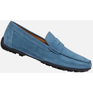 GEOX - KOSMOPOLIS + GRIP - Loafers - Donker Duifblauw - Suède