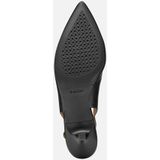 Geox - Kleopy - Teenslippers - Zwart - Leer