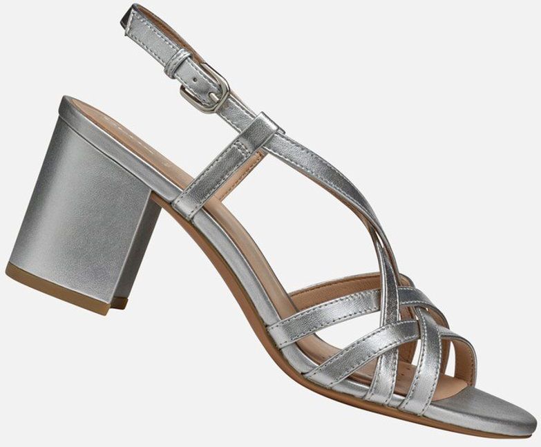Geox - Virnilisa 65 S - Sandalen - Metallic - Leer