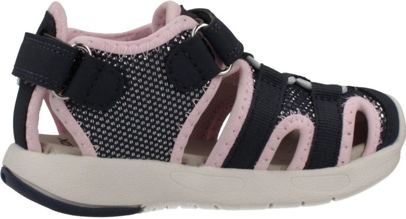 Geox - B Multy Girl - Sandalen - Marineblauw Lt Roze - Ademend