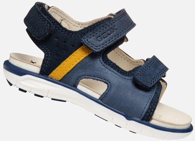 Geox - Delhi - Sandalen - Bruin - Leer/Suède