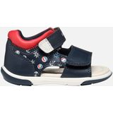 Geox - Zapito - Sandalen - Blauw - Leer