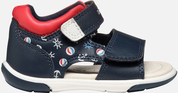 Geox - Zapito - Sandalen - Blauw - Leer