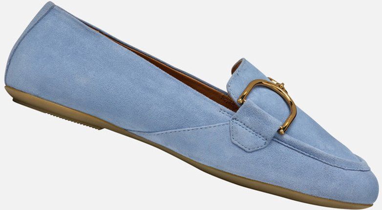 Geox - D Palmaria J - Loafers - Lichtblauw - Ademend