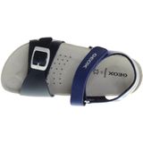 GEOX GHITA TIENERS Sandalen - Koningsblauw/Marineblauw - Lederlook