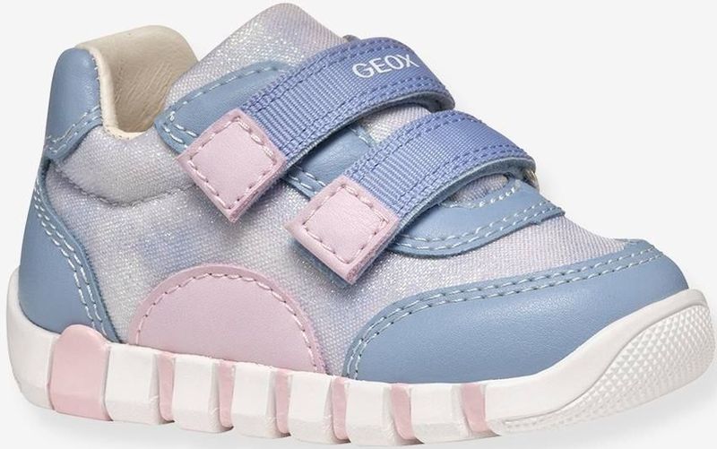 GEOX - IUPIDOO - Casual Schoenen - Blauw - Synthetisch/Polyester