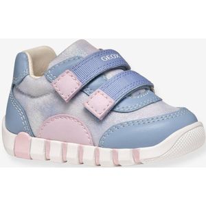 GEOX - IUPIDOO - Casual Schoenen - Blauw - Synthetisch/Polyester