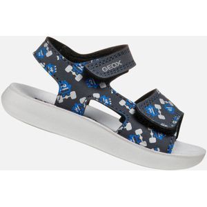 GEOX - LIGHTFLOPPY - Sandalen - Marineblauw/Koningsblauw - Lederlook