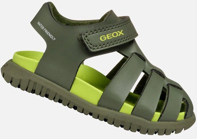 GEOX - Fusbetto - Sandalen - Groen - Polyurethaan