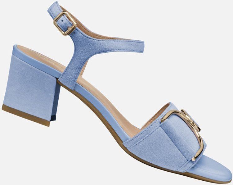 Geox - New Eraklia 50 - Sandalen - Lichtgrijs - Suède