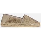 Geox - Lampedusa - Espadrilles - Beige - Stof