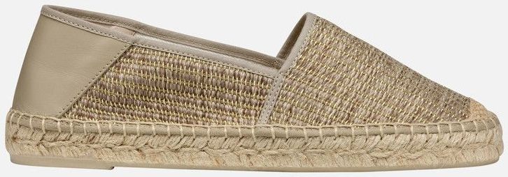 Geox - Lampedusa - Espadrilles - Beige - Stof