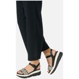 GEOX - GARDENIA - Sandalen - Zwart/Melkwit - Leer
