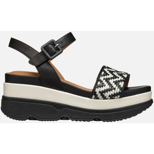 Geox - Gardenia - Sandalen - Zwart - Leer