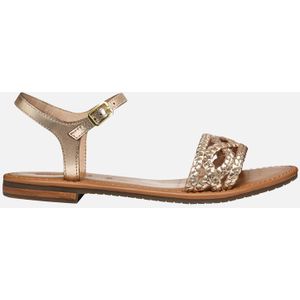 GEOX - SOZY S - Sandalen - Licht Goud - Metallic Leer