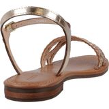GEOX - SOZY S - Sandalen - Licht Goud - Metallic Leer