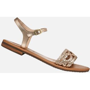 GEOX - SOZY S - Sandalen - Licht Goud - Metallic Leer